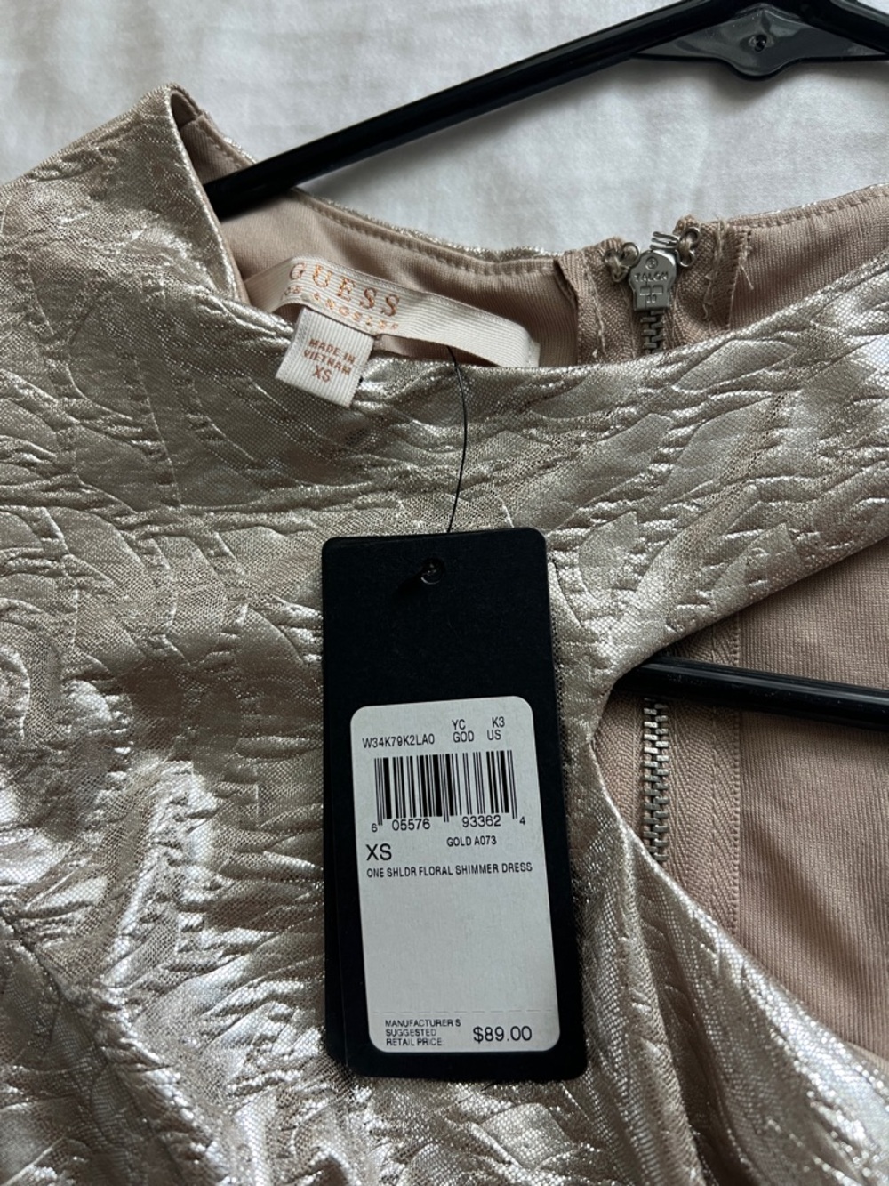 Guess Gold Bodycon Dress - Picture 5 of 6